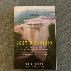 EUC signed book Lost Mountain by Erik Reece